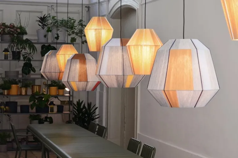 HAY Bonbon 500 lampshade, earth tones