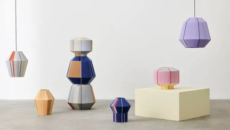 HAY Bonbon 310 lampshade, petit bleu