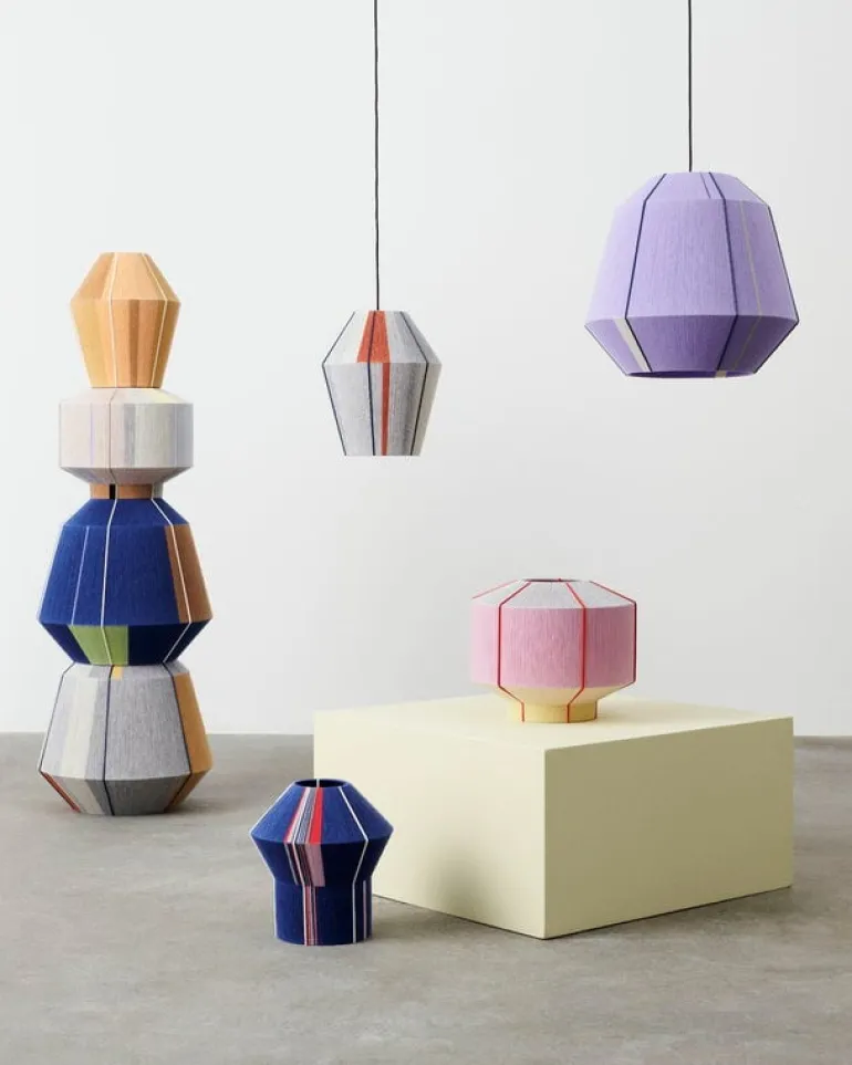 HAY Bonbon 310 lampshade, petit bleu