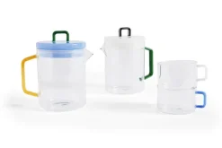 HAY Brew pot, clear - jade white