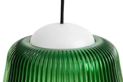 HAY Brim pendant, 24,5 cm, bottle green glass