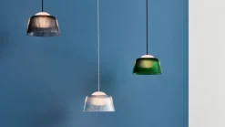 HAY Brim pendant, 24,5 cm, clear glass