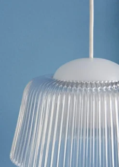 HAY Brim pendant, 24,5 cm, clear glass