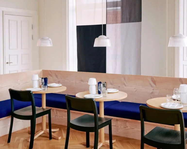 HAY Brim pendant, 24,5 cm, clear glass