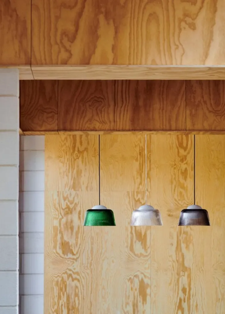 HAY Brim pendant, 24,5 cm, clear glass