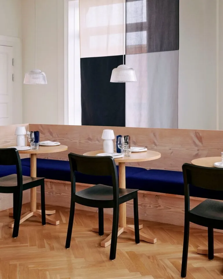 HAY Brim pendant, 24,5 cm, clear glass