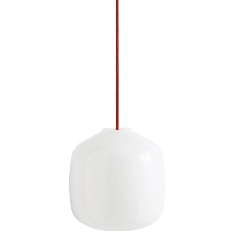 HAY Buoy 200 pendant, rusty red cord