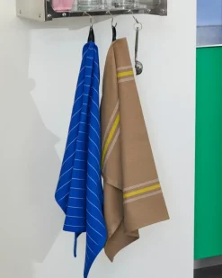 HAY Canteen tea towel, 52 x 80 cm, blue and fuchsia