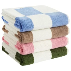 HAY Check bath mat, 50 x 90 cm, matcha