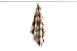 HAY Check bath towel, 70 x 136 cm, cappuccino