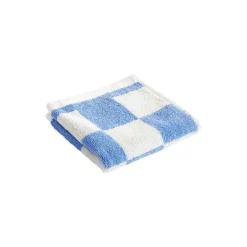 HAY Check wash cloth, 30 x 30 cm, sky blue