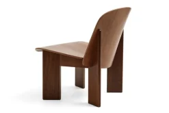 HAY Chisel lounge chair, lacquered walnut