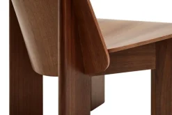 HAY Chisel lounge chair, lacquered walnut