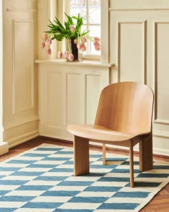 HAY Chisel lounge chair, lacquered oak