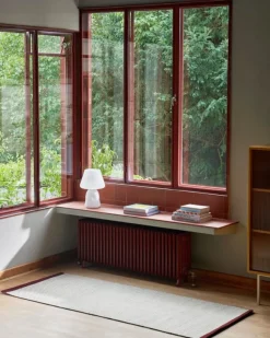 HAY Colour Cabinet w/ glass doors, tall, yellow