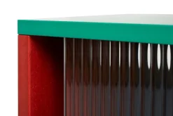 HAY Colour Cabinet w/ glass doors, floor, 120 cm, multicolour