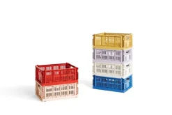 HAY Colour Crate, M, recycled plastic, off-white