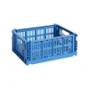 HAY Colour Crate, M, recycled plastic, electric blue