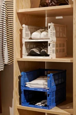 HAY Colour Crate, M, recycled plastic, electric blue