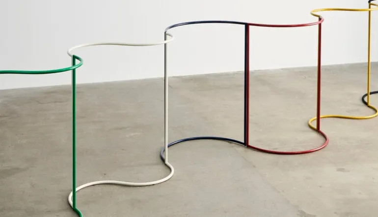 HAY Colour Rack clothes rack, S-shape, black