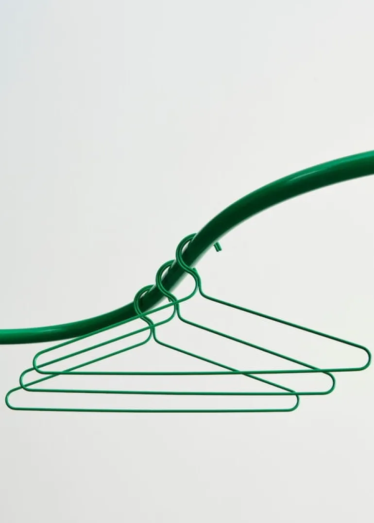 HAY Colour Rack clothes rack, S-shape, jungle green