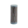 HAY Column candle, M, anthrachite - bordeaux
