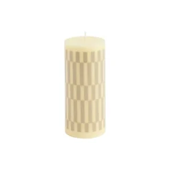HAY Column candle, S, cream - sand