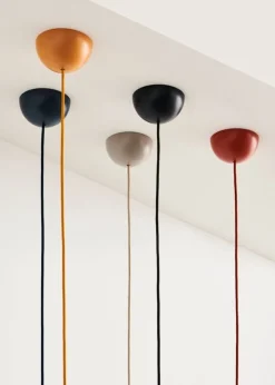 HAY Common pendant cord set, rusty red