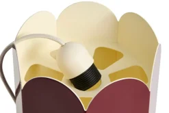 HAY Common pendant cord set, clay white