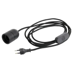 HAY Common table cord set, soft black