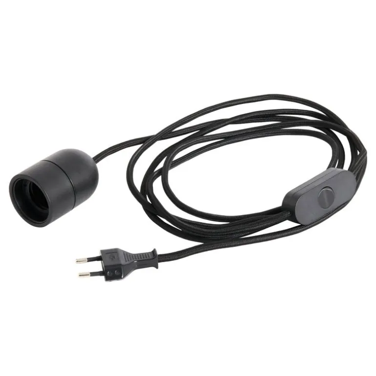 HAY Common table cord set, soft black