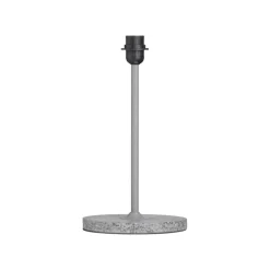 HAY Common table lamp base, summit grey - grey terrazzo