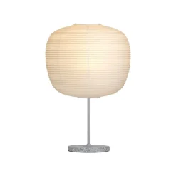 HAY Common table lamp base, summit grey - grey terrazzo