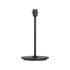 HAY Common table lamp base, soft black steel