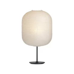 HAY Common table lamp base, soft black steel
