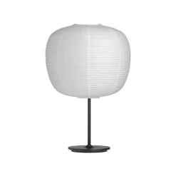 HAY Common table lamp base, soft black steel