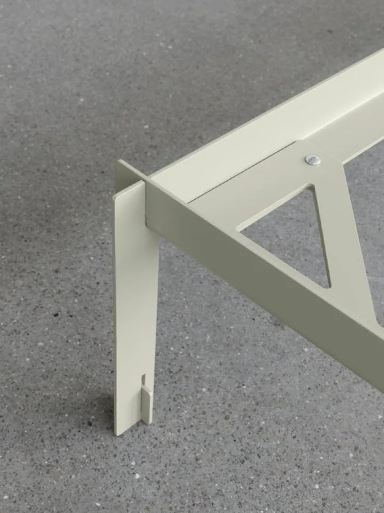 HAY Connect bed, warm grey