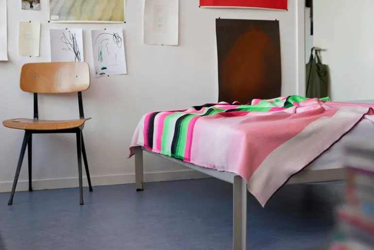 HAY Connect bed, warm grey