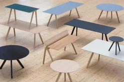 HAY CPH10 2.0 desk, 160 x 80 cm, black oak - black oak veneer