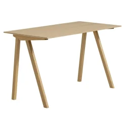HAY CPH90 2.0 desk, 130 x 65 cm, lacquered oak - lacquered oak veneer