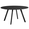 HAY CPH25 2.0 table, 140 cm, black laminate - black linoleum