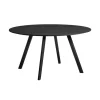 HAY CPH25 2.0 table, 120 cm, black oak - black oak veneer