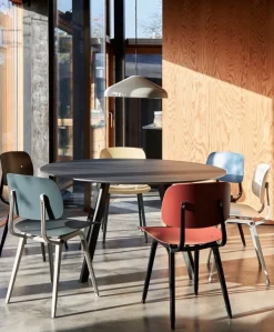 HAY CPH25 2.0 table, 120 cm, black oak - black oak veneer