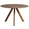 HAY CPH20 2.0 table, 120 cm, lacquered walnut - lacquered walnut veneer