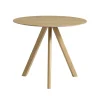 HAY CPH20 2.0 table, 90 cm, lacquered oak - lacquered oak veneer