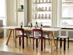 HAY CPH30 2.0 table, 250 x 90 cm, lacquered oak - white laminate