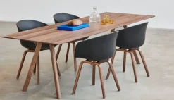 HAY CPH30 2.0 table, 250 x 90 cm, walnut - lacquered walnut veneer