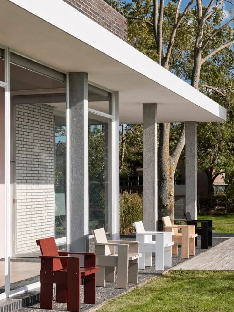 HAY Crate dining chair, black