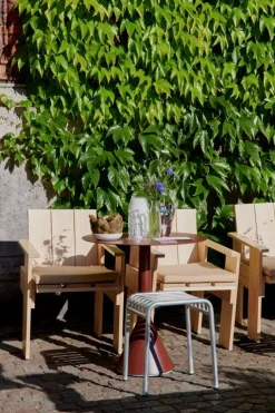 HAY Crate dining chair, lacquered pinewood