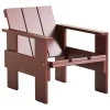 HAY Crate lounge chair, iron red